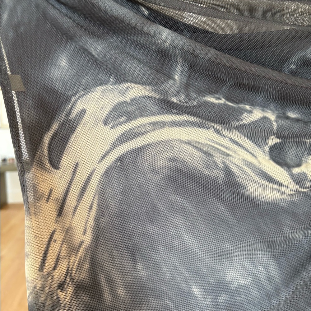 Pull  and Bear—charcoal and gray Dress - Picture 4 of 5